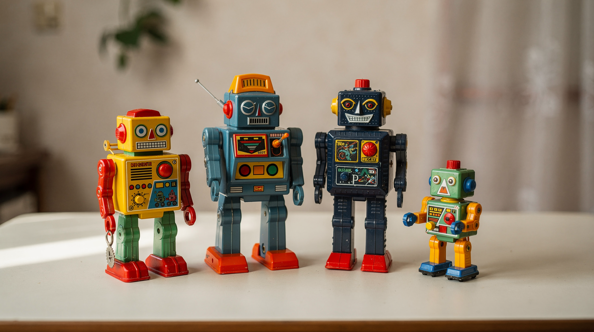 Роботы-игрушки 1960–1980-х годов: дизайн, функции и отличия